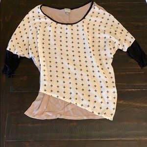 3/4 sleeve blouse size S